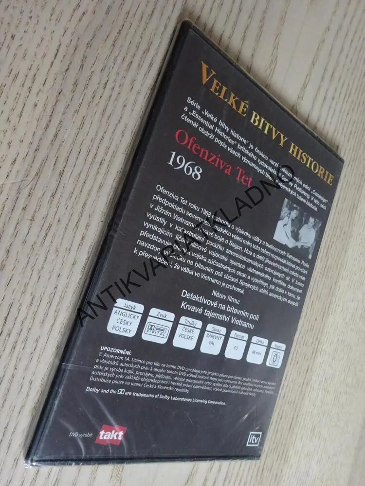 OFENZIVA TET 1968, DVD FILM DOKUMENT