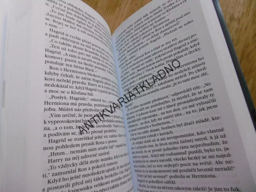 HARRY POTTER A VĚZEŇ Z AZKABANU, J.K. ROWLINGOVÁ, **an