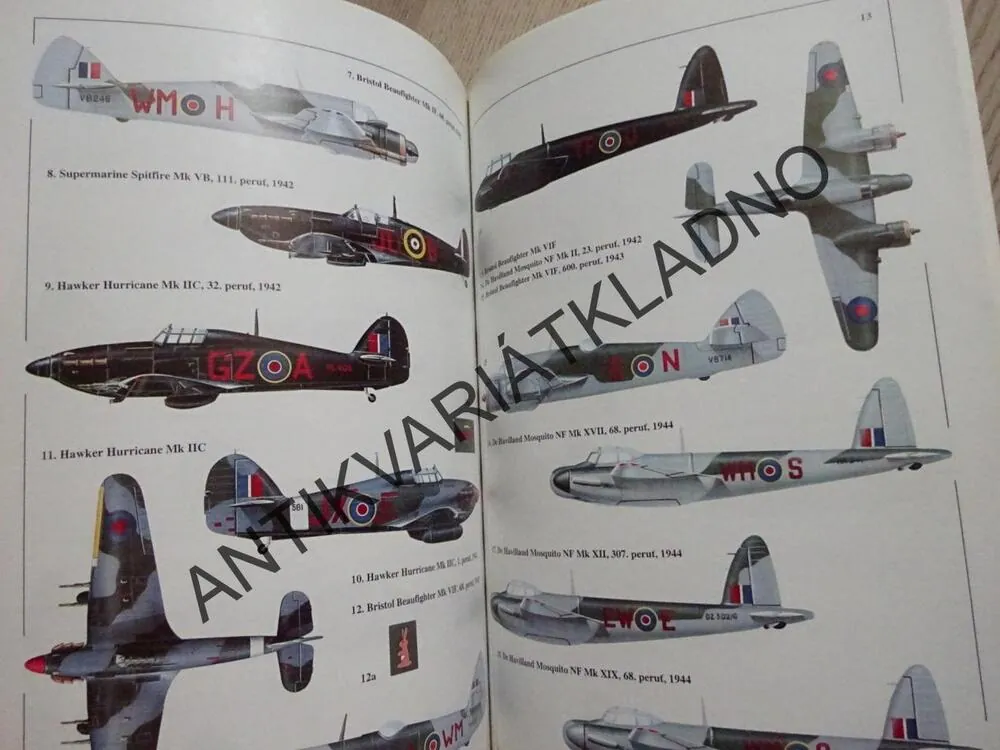 KOČIČÍ OČI, ČS. NOČNÍ STÍHAČI V RAF 1940-1945, RAJLICH, **an