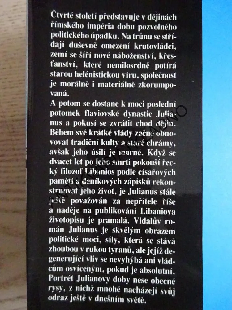 JULIANUS, GORE VIDAL, **an