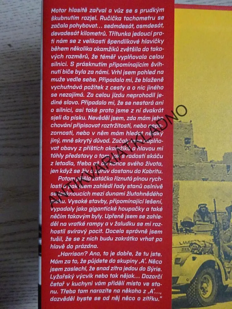 TAJEMSTVÍ PŘEŽITÍ, SAS, D.I. HARRISON, **an