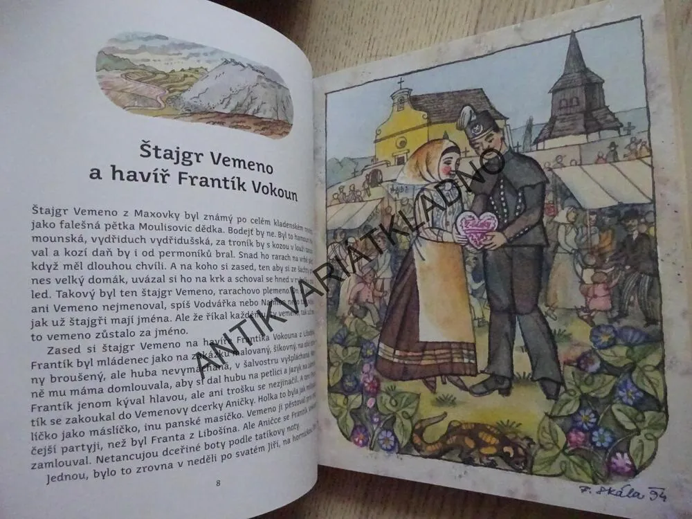 KOUZELNÁ FAJFKA,VESELÉ HAVÍŘSKÉ POHÁDKY, VLADISLAV STANOVSKÝ, FRANTIŠEK SKÁLA, HORNICTVÍ, KLADNO, **an