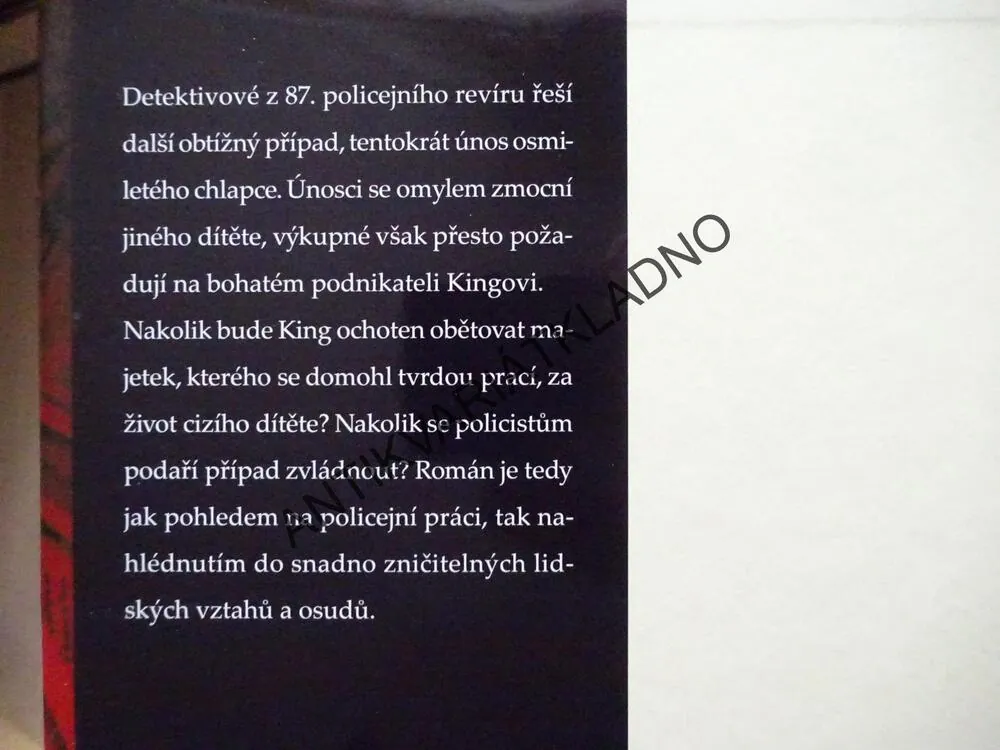 TĚŽKÝ PRACHY, ED MCBAIN, **an