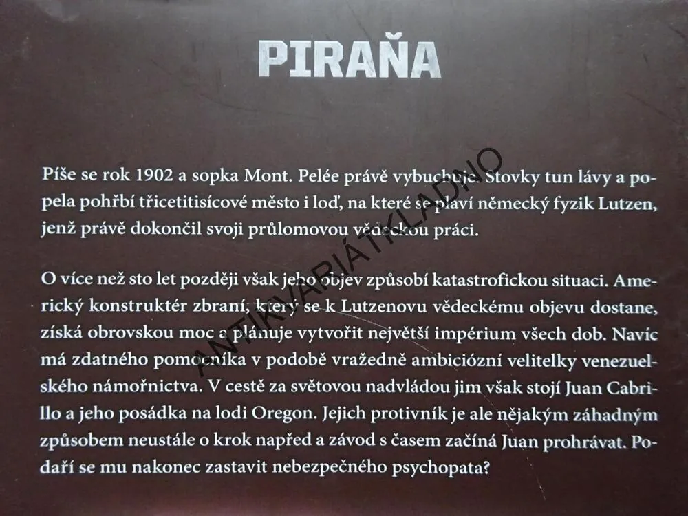 PIRAŇA, CLIVE CUSSLER, BOYD MORRISON, **an