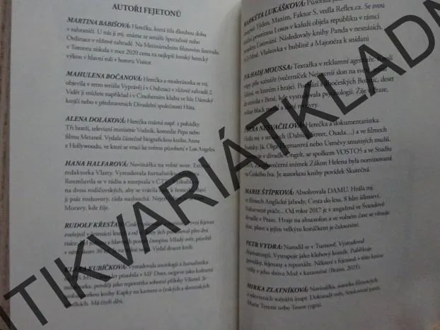FEJETONY DO KABELKY, ALENA DOLÁKOVÁ, MARIE ŠTÍPKOVÁ, PETR VYDRA A DALŠÍ, **an