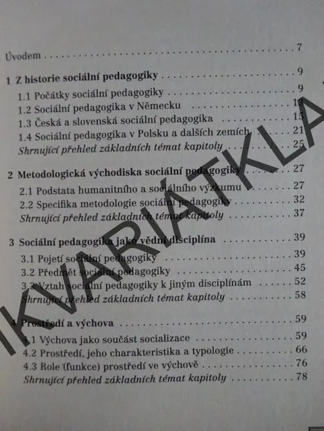 ZÁKLADY SOCIÁLNÍ PEDAGOGIKY, BLAHOSLAV KRAUS, **an