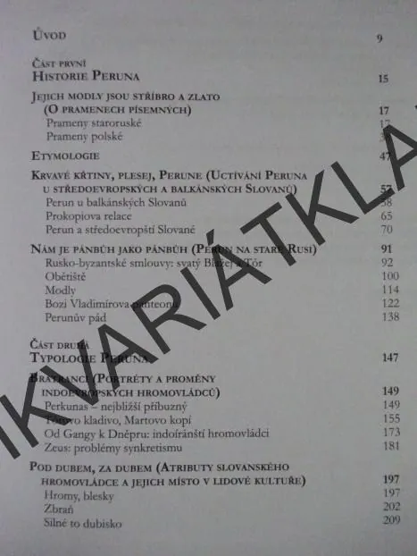 PERUN, BŮH HROMOVLÁDCE, MICHAL TÉRA, **an