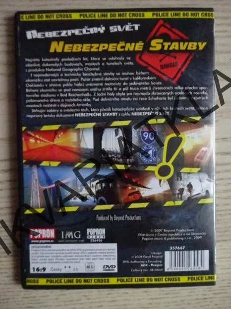 NEBEZPEČNÉ STAVBY, DVD FILM