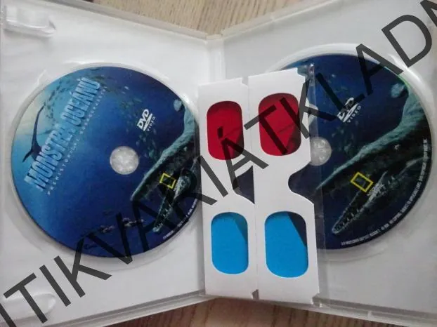 MONSTRA OCEÁNŮ 3D, DVD FILM DOKUMENT