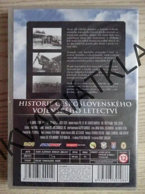 HISTORIE ČESKOSLOVENSKÉHO VOJENSKÉHO LETECTVÍ, ČÁST 1: POČÁTKY VOJENSKÉHO LETECTVÍ U NÁS, DVD FILM DOKUMENT