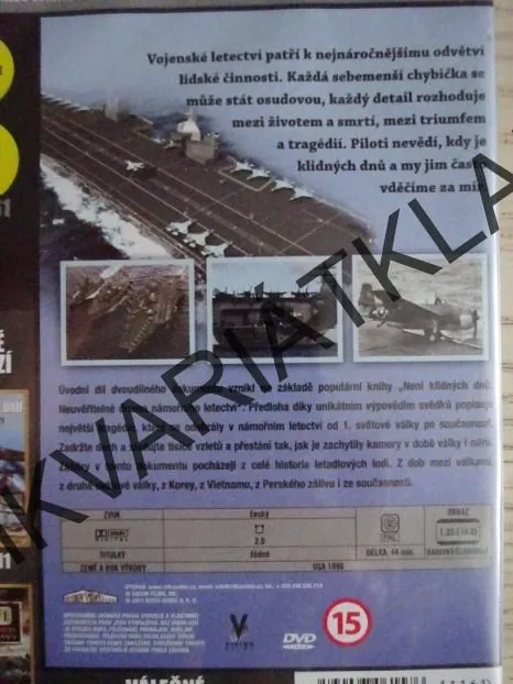 NENÍ KLIDNÝCH DNŮ, DVD FILM DOKUMENT