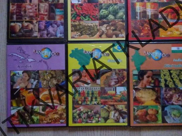 PLANET FOOD 1-10, 10X DVD FILM DOKUMENT