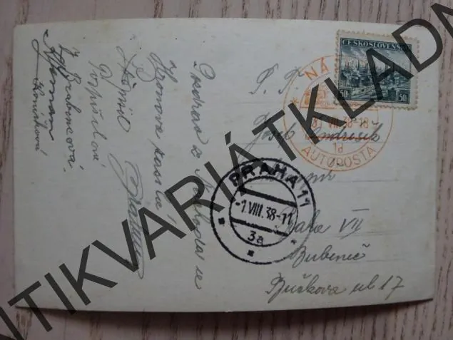 NÁCHOD, POZDRAV Z NÁCHODA, 1938