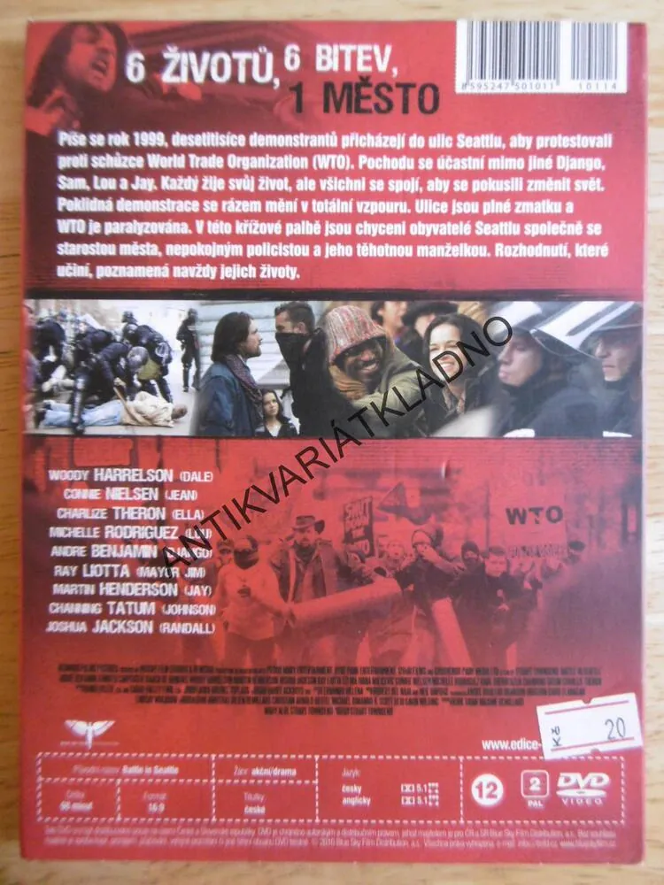 VZPOURA V SEATTLU, DVD FILM 