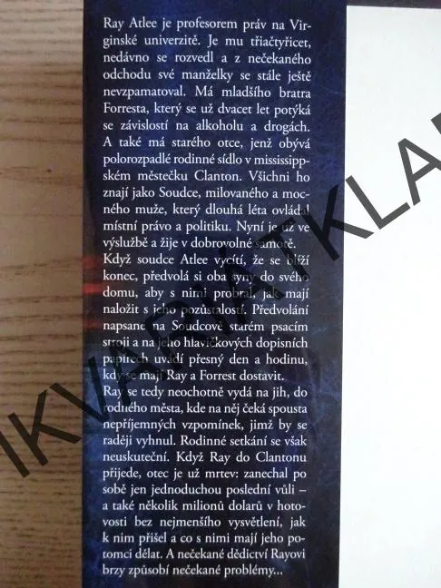 PŘEDVOLÁNÍ, JOHN GRISHAM, **an