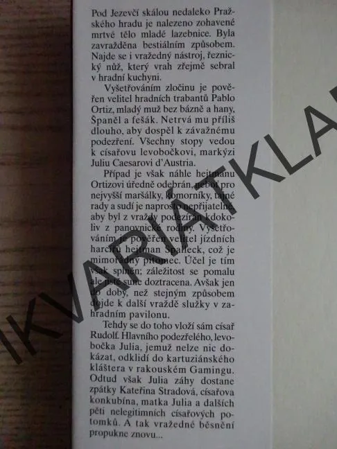 VRAŽDĚNÍ LAZEBNIC, VLADIMÍR PŘIBSKÝ, **an