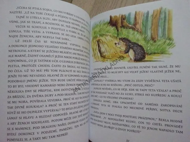 JEŽEČEK DUPÁLEK, EVA BEŠŤÁKOVÁ, ANTONÍN ŠPLÍCHAL, **an