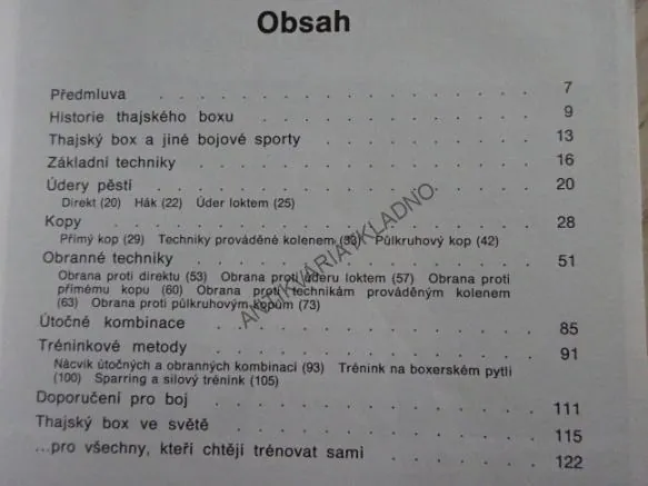 THAJSKÝ BOX, ZORAN REBAC, **an