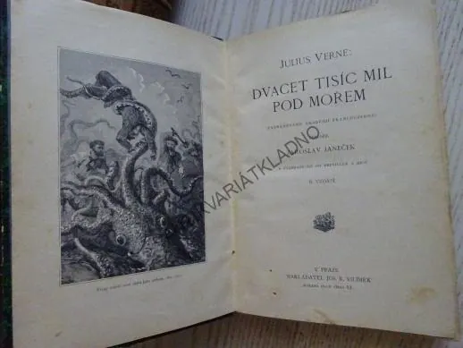 DVACET TISÍC MIL POD MOŘEM, JULES VERNE, **an