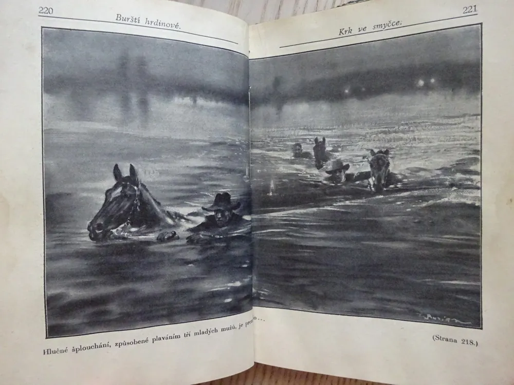 BURŠTÍ HRDINOVÉ, LOUIS BOUSSENARD, ZDENĚK BURIAN, **an