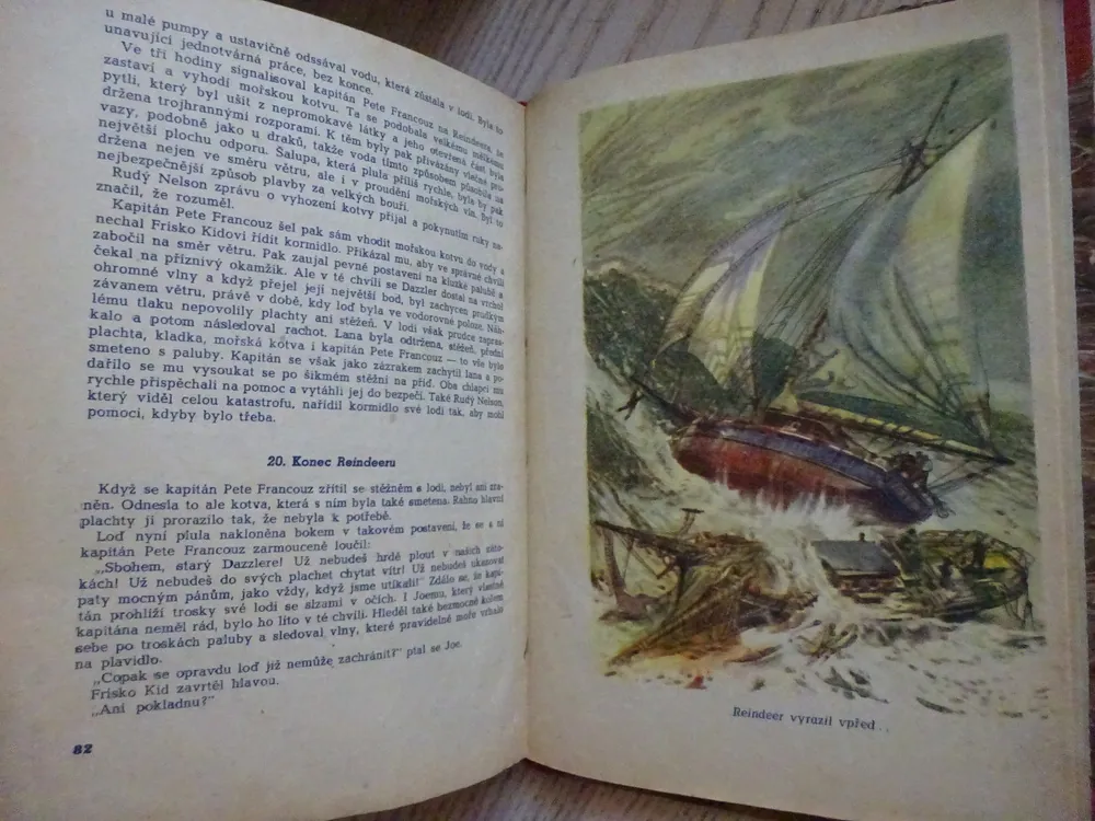 CHLAPEC NA MOŘI, JACK LONDON, **an