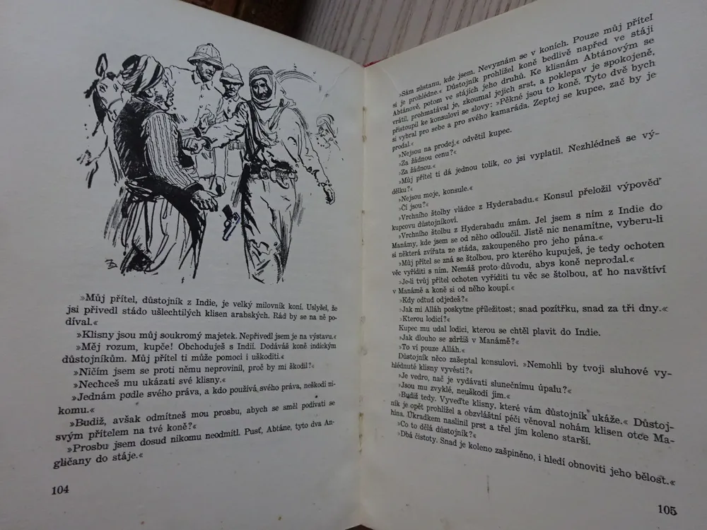 SYN POUŠTĚ, ALOIS MUSIL, **an