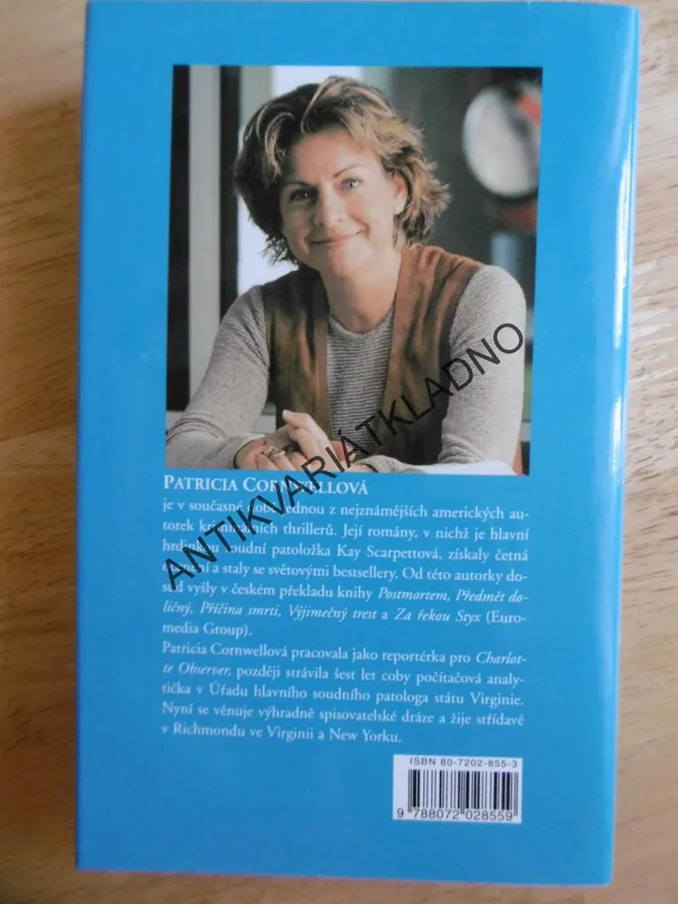 MRTVÁ BEZE JMÉNA, PATRICIA CORNWELLOVÁ, **an