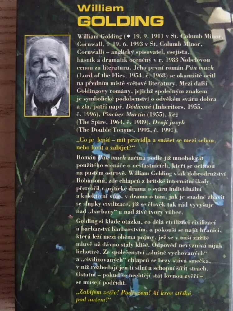 PÁN MUCH, WILLIAM GOLDING,  **an