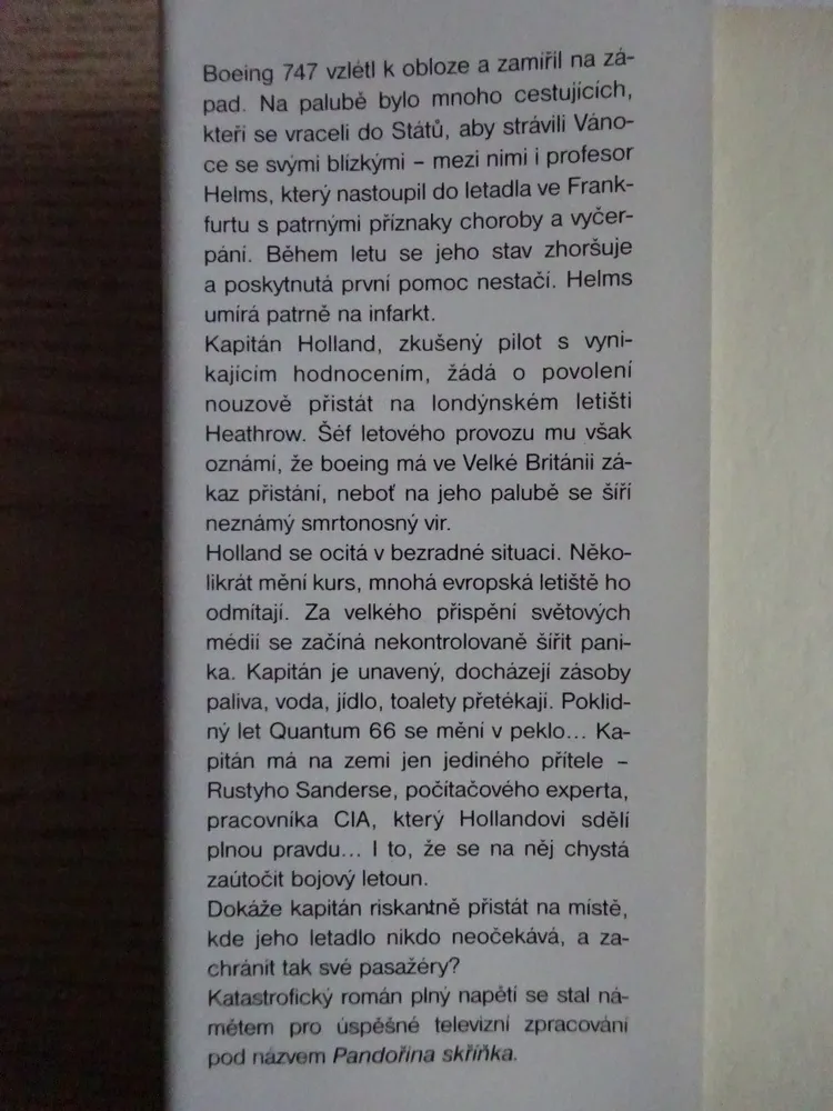 NEBEZPEČNÉ PŘISTÁNÍ, JOHN J. NANCE, **an