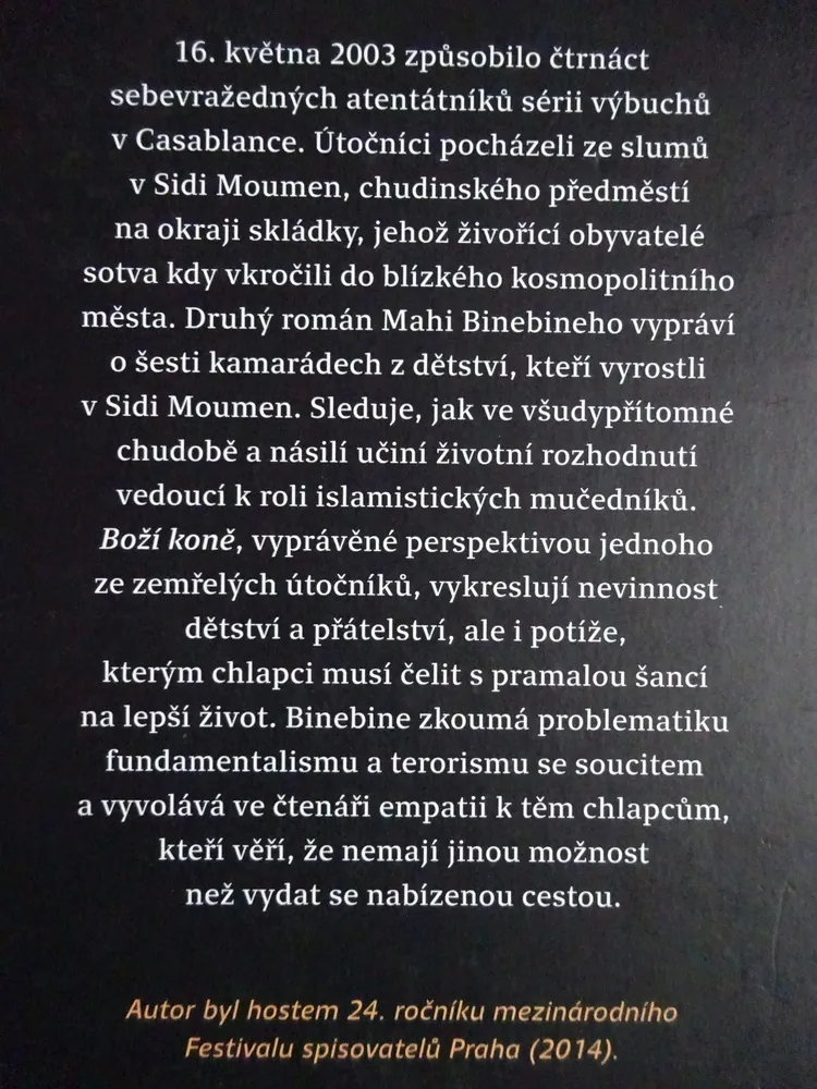 BOŽÍ KONĚ ZE SIDI MOUMEN, MAHI BINEBINE, **an
