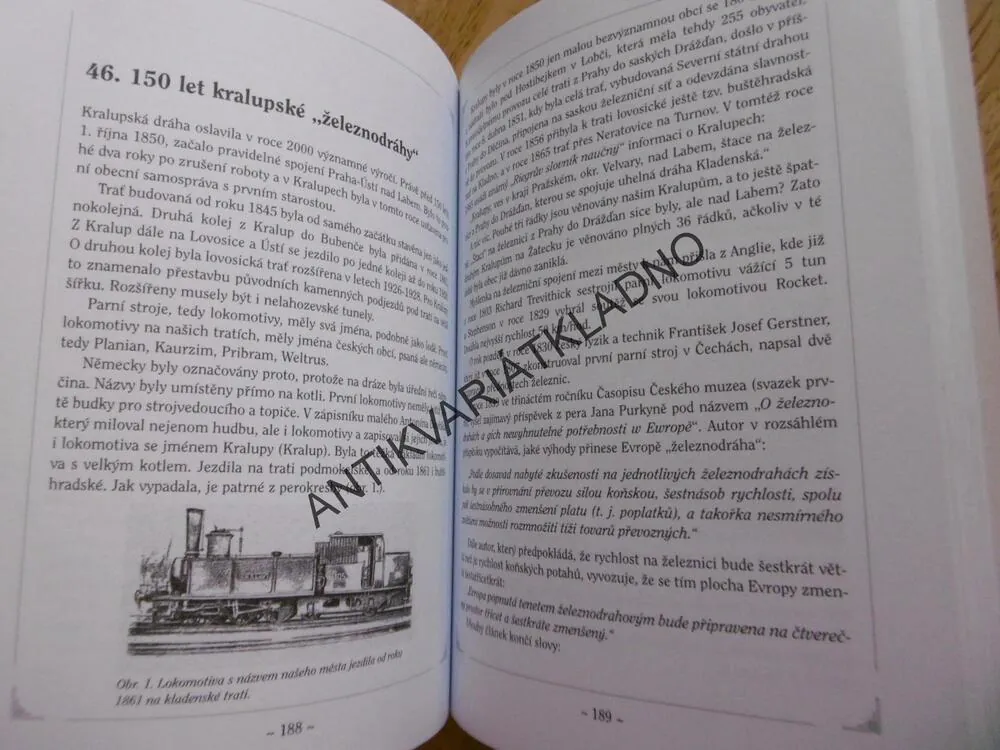 ZAJÍMAVOSTI O KRALUPECH NAD VLTAVOU, JOSEF STUPKA, 750 LET, **an