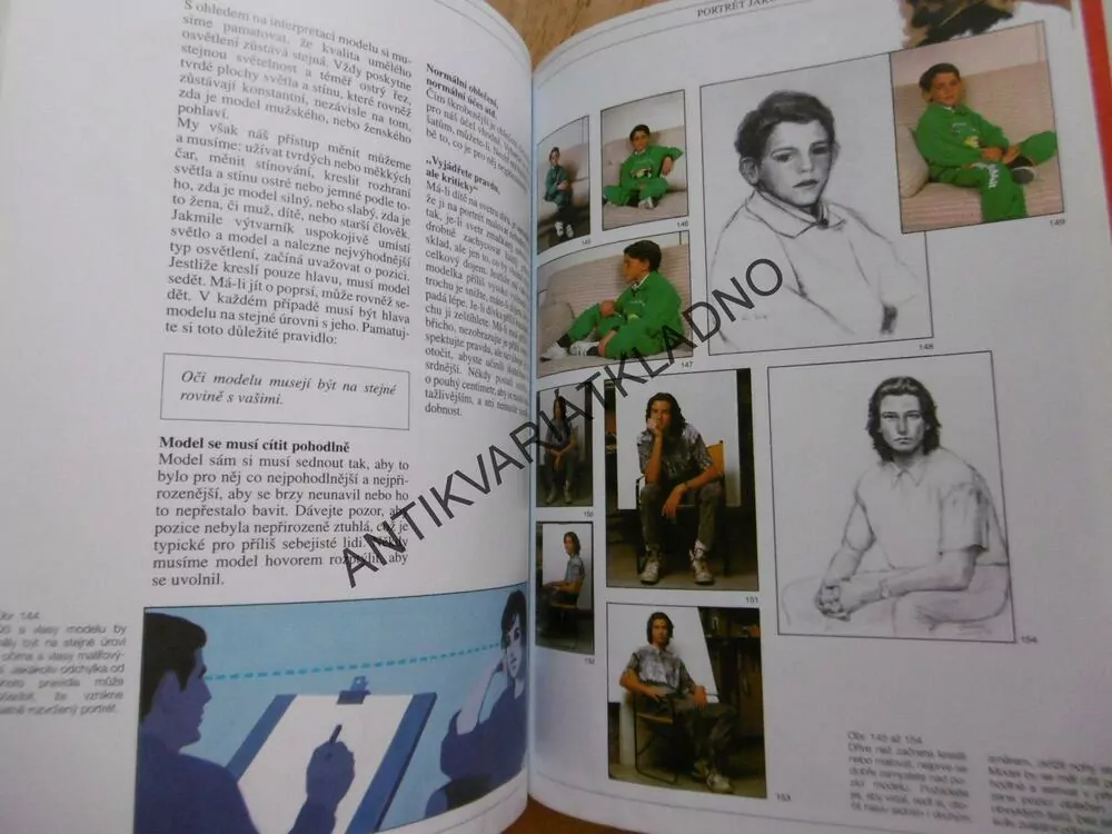 JAK NAKRESLIT PORTRÉT A HLAVU, JOSÉ M. PARRAMÓN