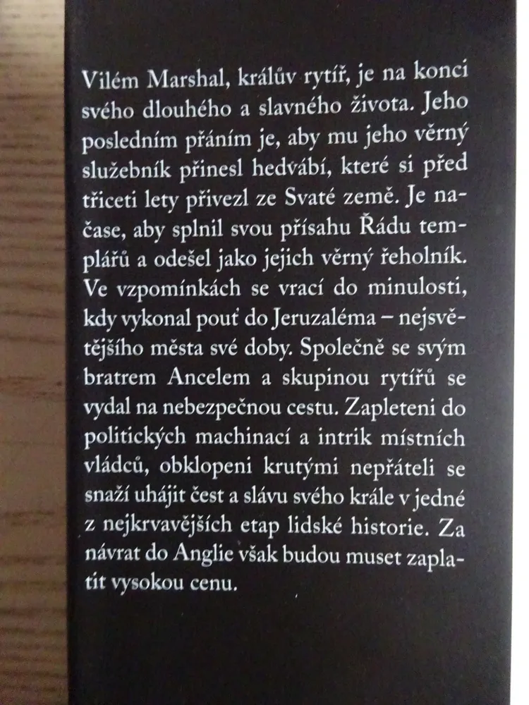 TEMPLÁŘSKÝ KŘÍŽ, ELIZABETH CHADWICKOVÁ, **an