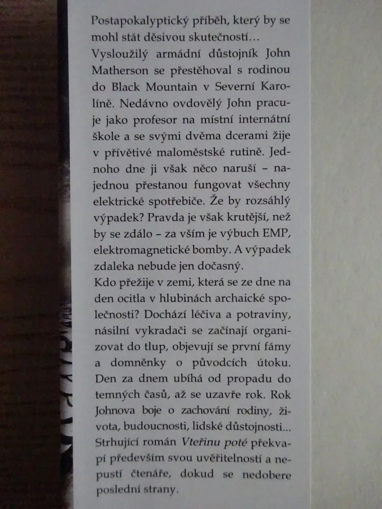 VTEŘINU POTÉ, WILLIAM R. FORSTCHEN, **an