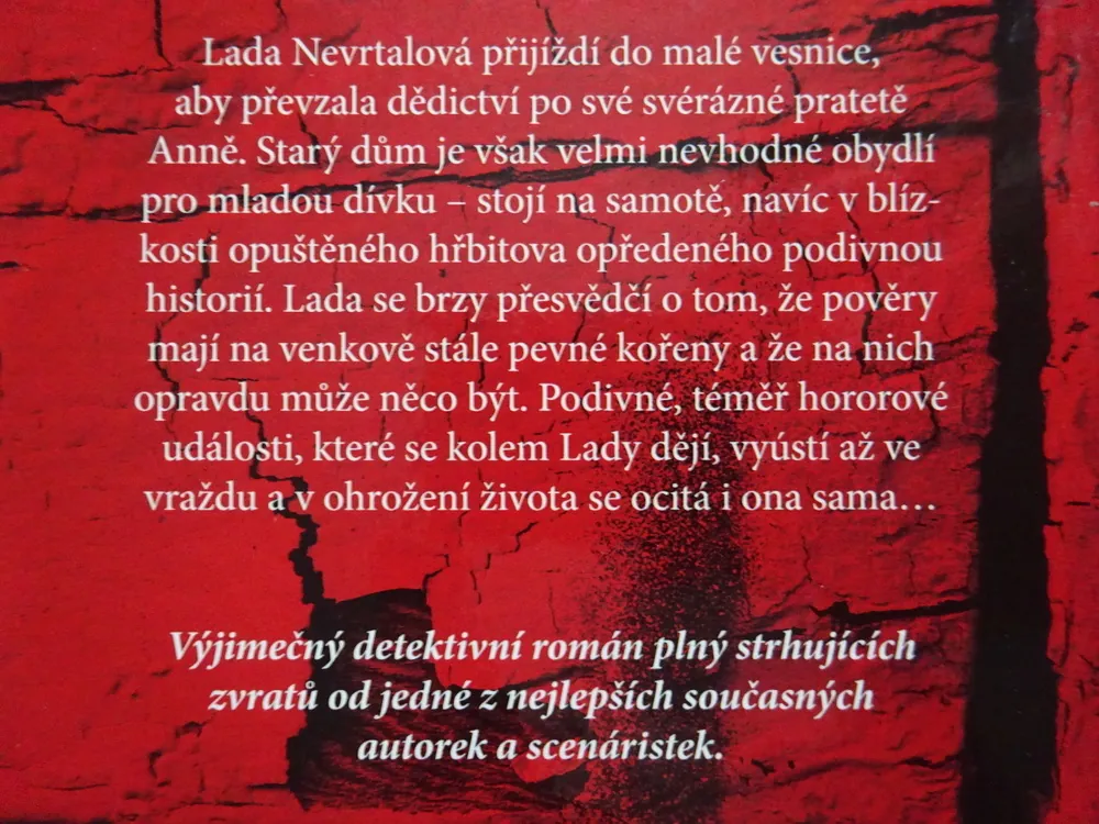 HROB TŘINÁCTÉ PANNY, NAĎA HORÁKOVÁ, **an