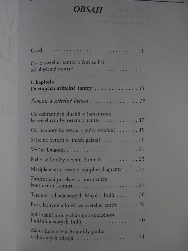 SVĚTELNÁ TANTRA, OSKAR HODOSI, **an
