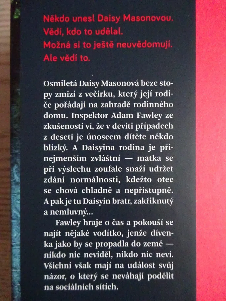 NĚKDO BLÍZKÝ, CARA HUNTEROVÁ, **an