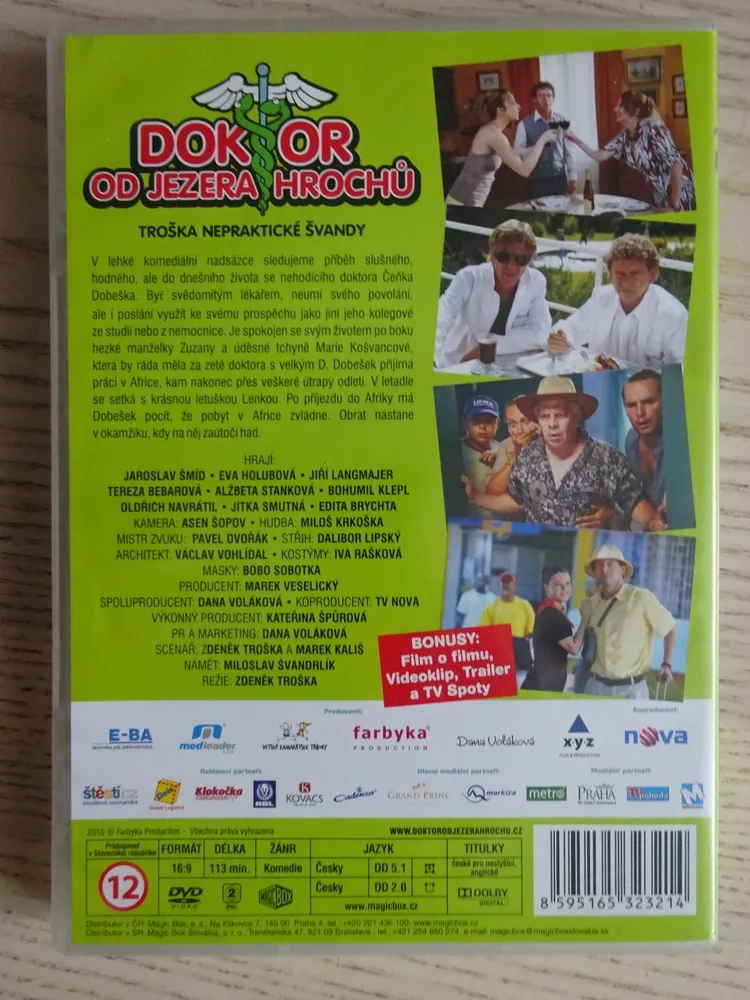 DOKTOR OD JEZERA HROCHŮ, DVD FILM ČR