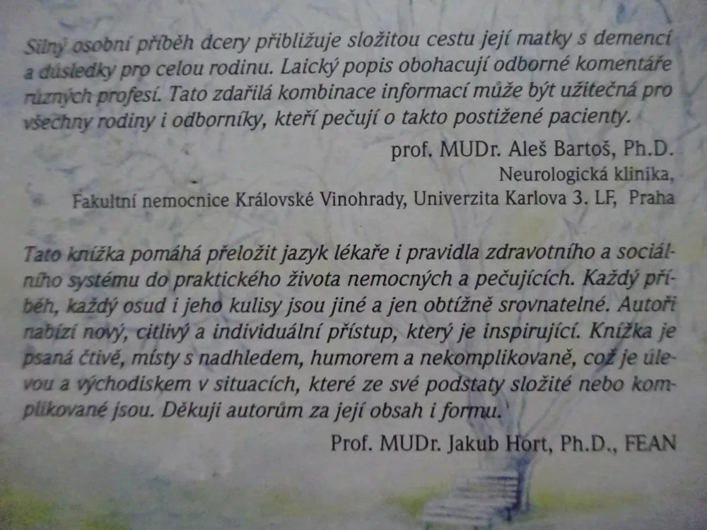 DENÍK ZE ŽIVOTA S ALZHEIMEREREM, **an