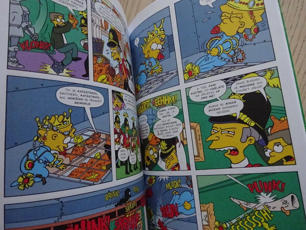 SIMPSONOVI, VELKÁ POVALEČSKÁ KNIHA BARTA SIMPSONA, **an