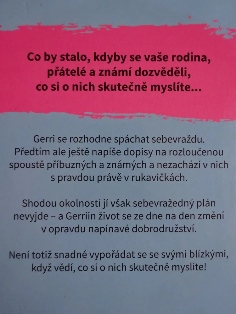 KAŽDÉ ŘEŠENÍ MÁ SVŮJ PROBLÉM, KERSTIN GIEROVÁ, **an