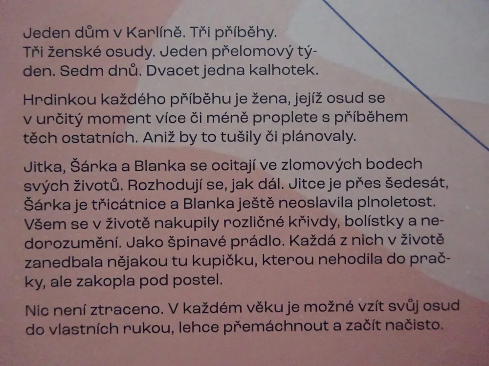 21 KALHOTEK, HANA KAŠÁKOVÁ, **an