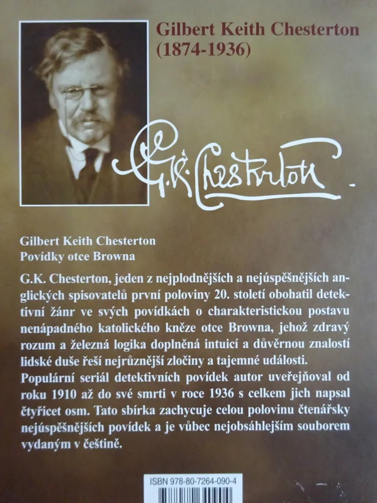 POVÍDKY OTCE BROWNA, GILBERT KEITH CHESTERTON, **an