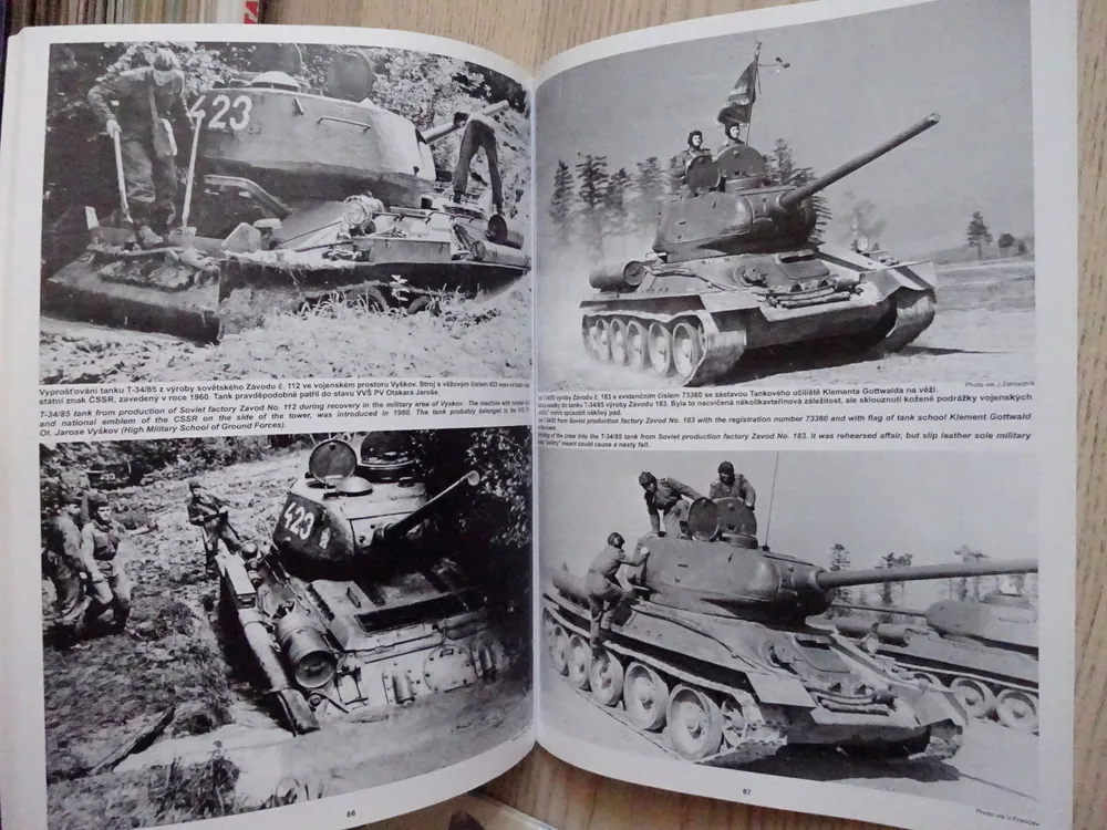 SOVIET ARMOURED VEHICLES IN SERVICES OF THE CZECHOSLOVAK ARMY 1943-1951, SOVĚTSKÁ OBRNĚNÁ VOZIDLA VE VÝZBROJI ČESKOSLOVENSKÉ ARMÁDY 1943-1951