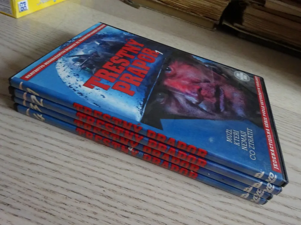 TRESTNÝ PRAPOR 1-4, DVD FILM SVĚT. VÁLKA