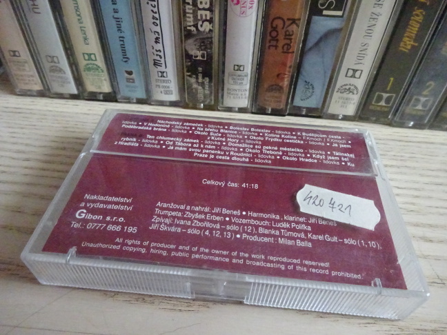 OD MĚSTA K MĚSTU, MC KAZETA