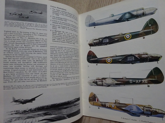 PROFILE 218, BRISTOL BLENHEIM MK. IV, ANGLICKY
