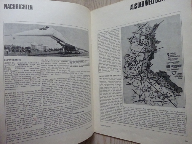 FLIEGER REVUE 1975, NĚMECKY