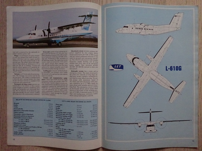 STORY OF THE L-610G, REGIONAL AIRLINER, ANGLICKY