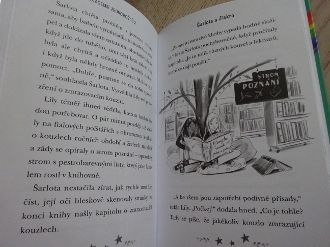 ŠARLOTA A JISKRA, AKADEMIE JEDNOROŽCŮ, JULIE SYKESOVÁ, **an